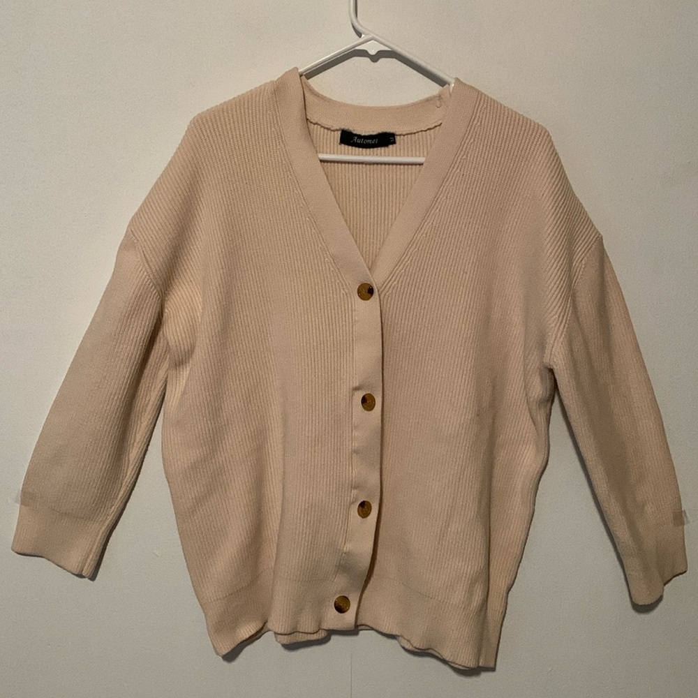 Automet Button Down Women’s Knit Sweater